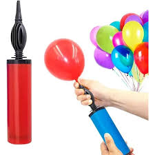 Balloon Pump Hand Mannual Machine Inflator Air Blower (Pack of 1)